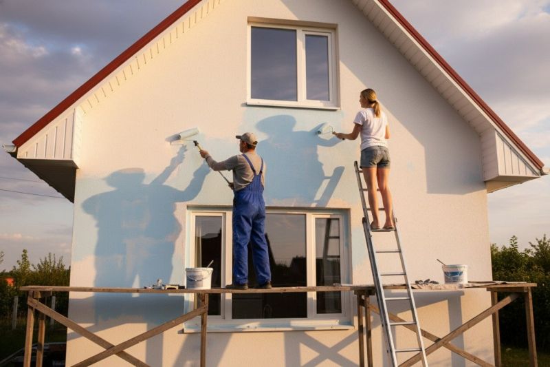Soffit Painting in Fort Collins, CO