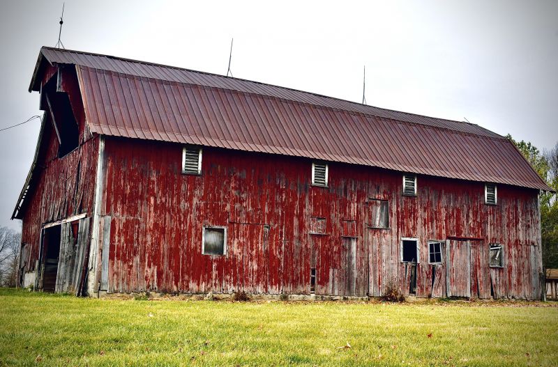 Barn Roof Painting