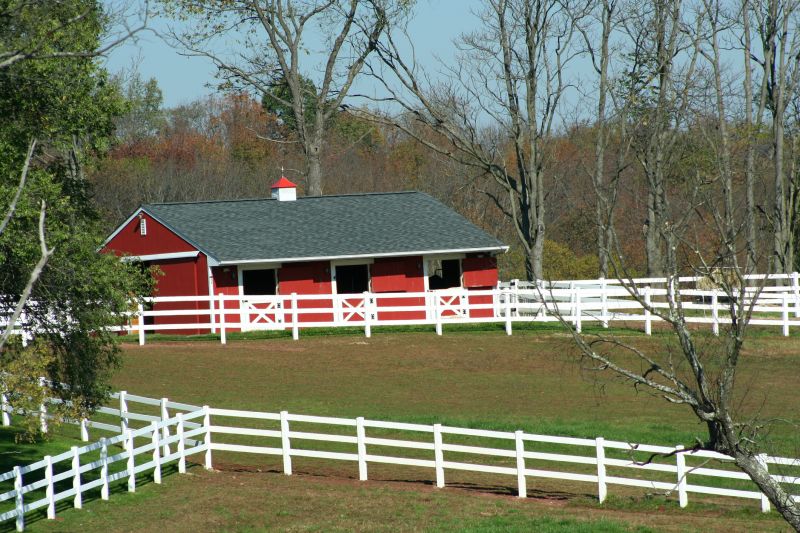 Barn Roof Painting in Spring