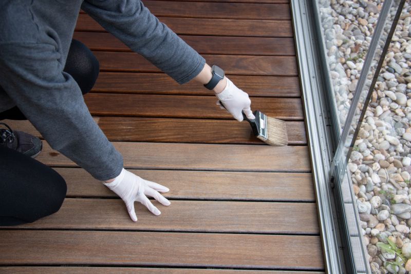 Cedar Deck Staining in Waco, TX