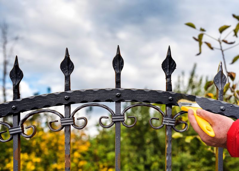 Metal Railing Painting in Waco, TX